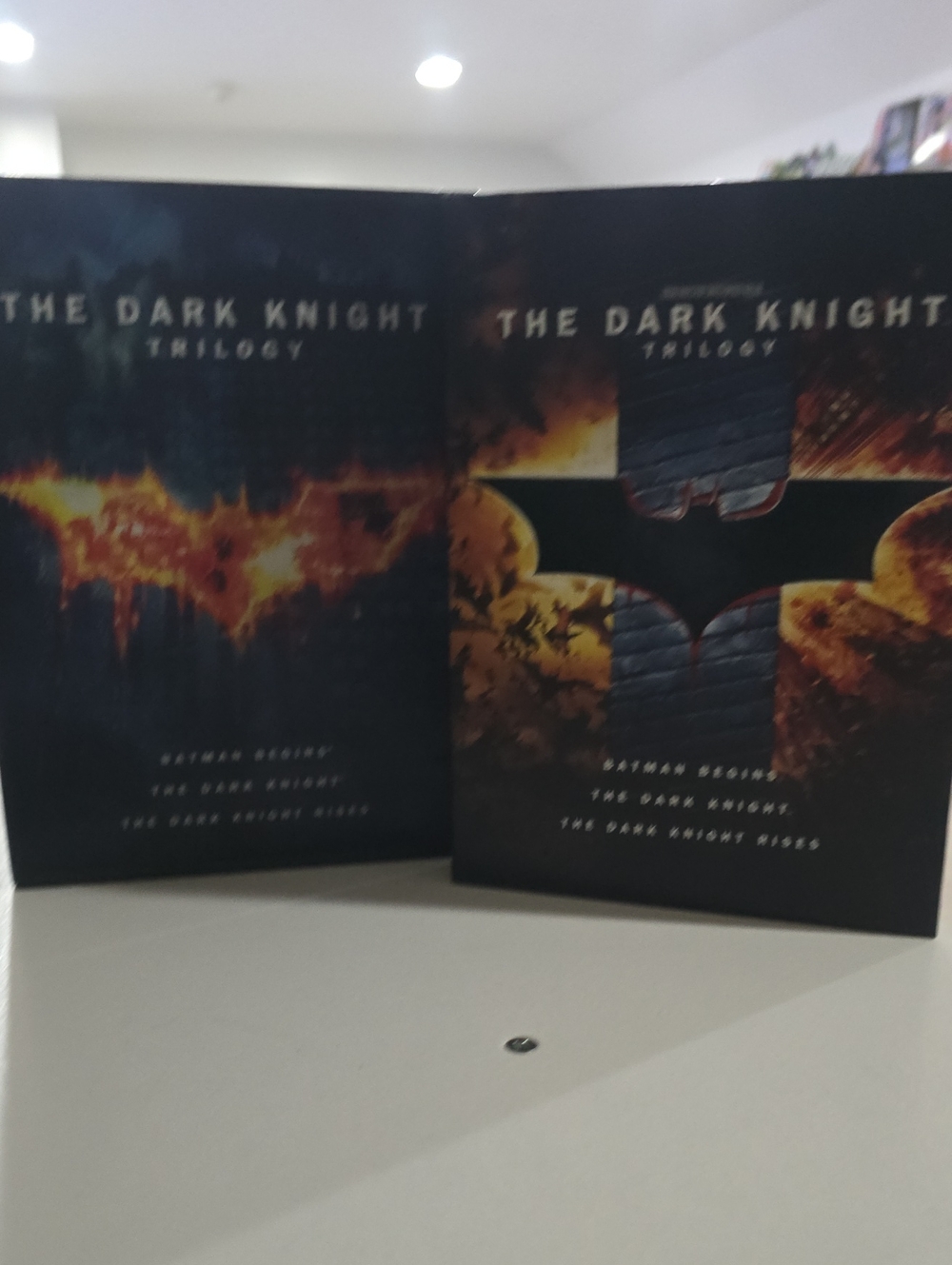The Dark Knight Trilogy Blu-ray Collection - Black